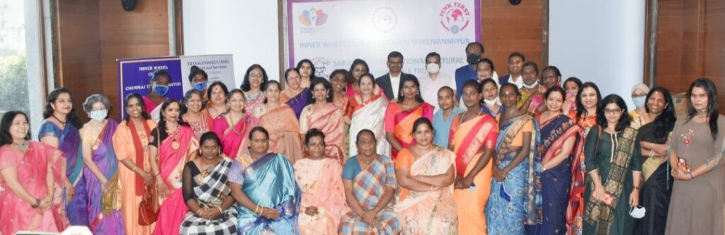 Mr.P.N Vasudevan, MD & CEO, Equitas Small Finance Bank graces Mahatmika, an event honouring transgender achievers