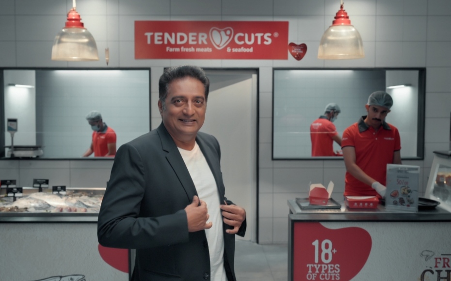 TENDERCUTS UNVEILS ITS TELEVISION COMMERCIAL FEATURING ACTORPRAKASH RAJ