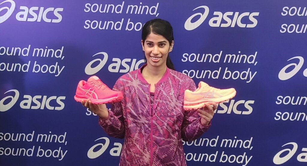 ASICS ‘ Brand Athlete Joshna Chinappa unveils Lite – Show collection in Chennai