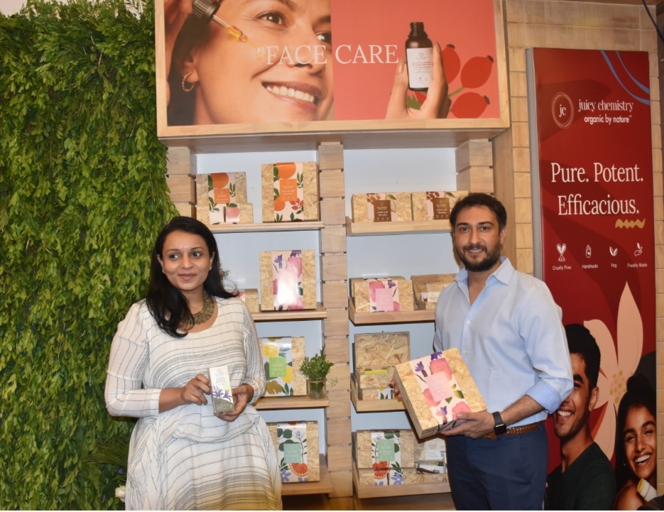 Juicy Chemistry, India’s first complete range of Certified Organic personal care, sets up flagship in Chennai