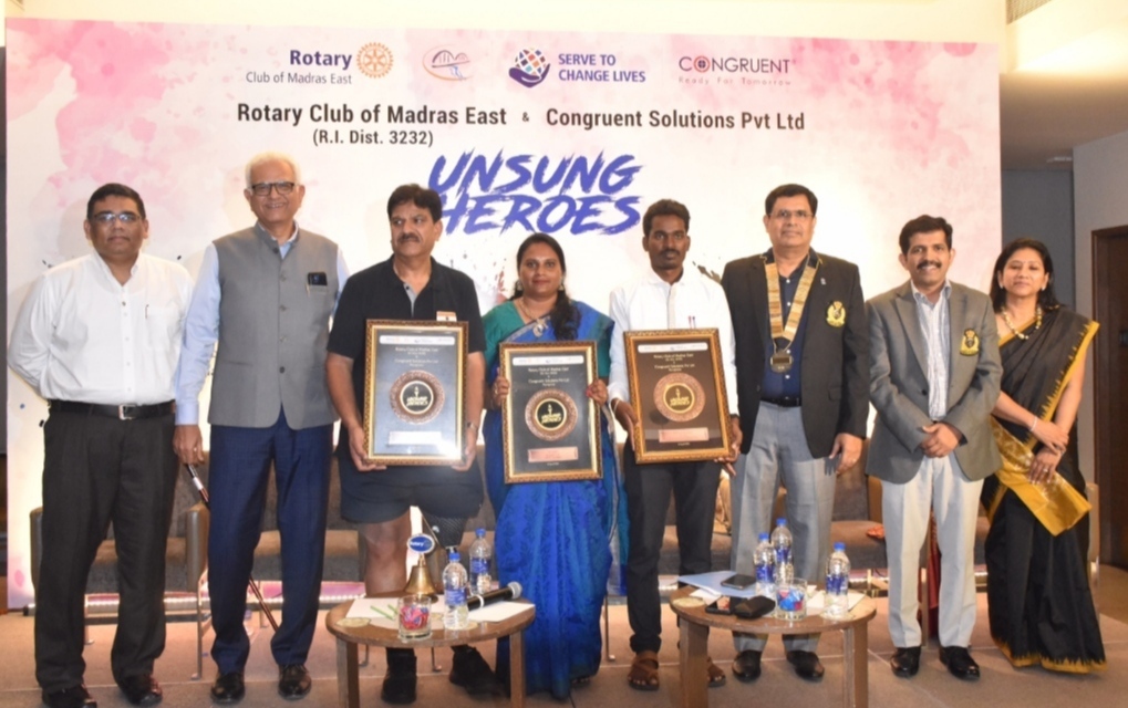 Rotary Club of Madras East and Congruent Solutions present