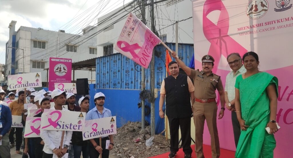 Rotary Club of Madras District 3232 today organised “One Walk One Hope” Cancer Awareness Walkathon