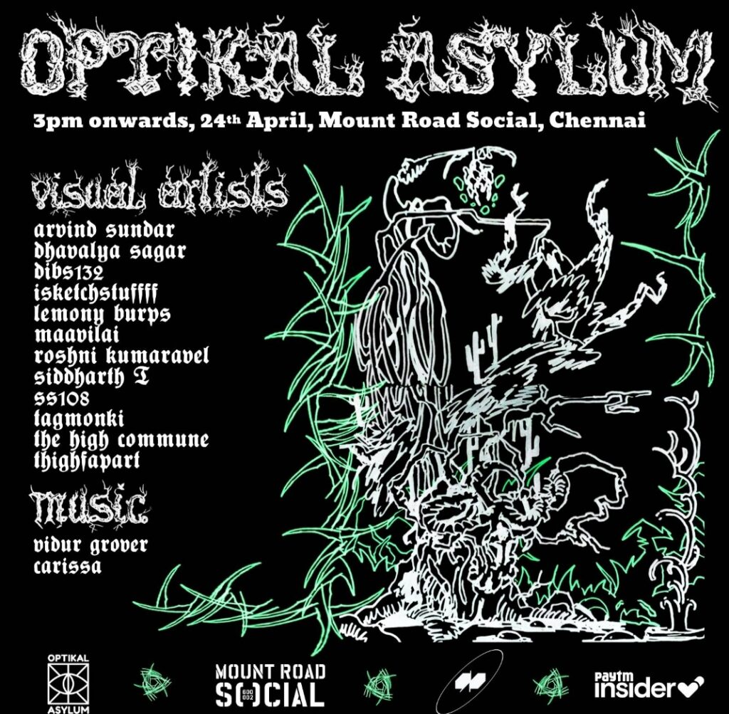 Optikal Asylum is back at SOCIAL Mount Road this Sunday!