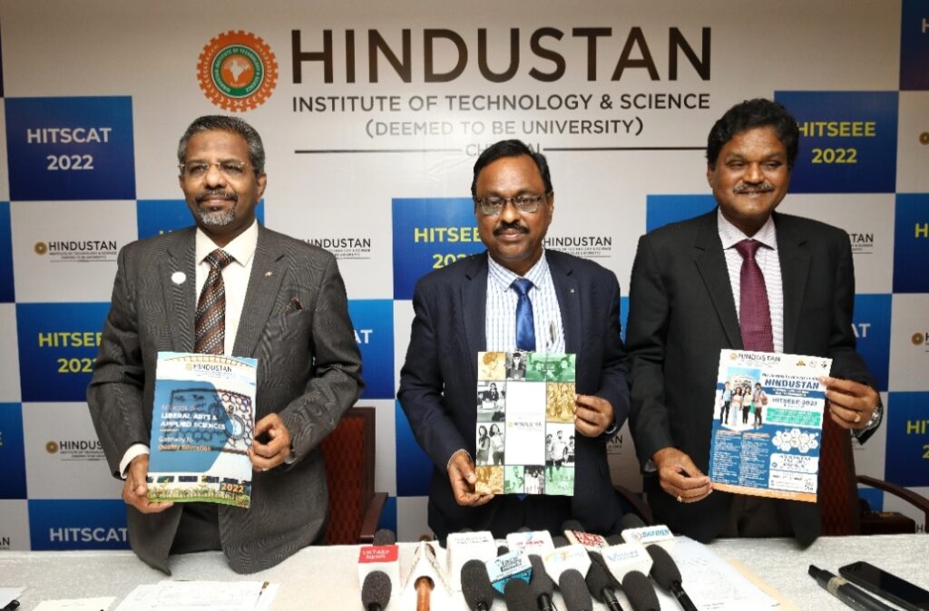 Hindustan Institute of Technology and Science (HITS) announces dates for HITS Online Engineering Entrance Exam – HITSEEE 2022 & HITSCAT 2022