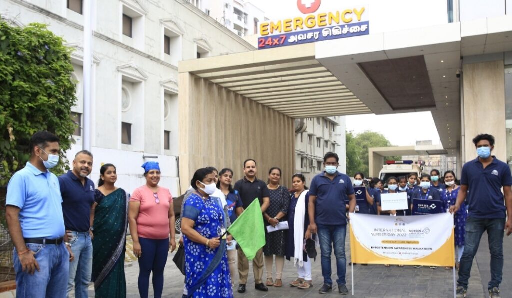 International Nurses Day Walkathon By MGM Healthcare