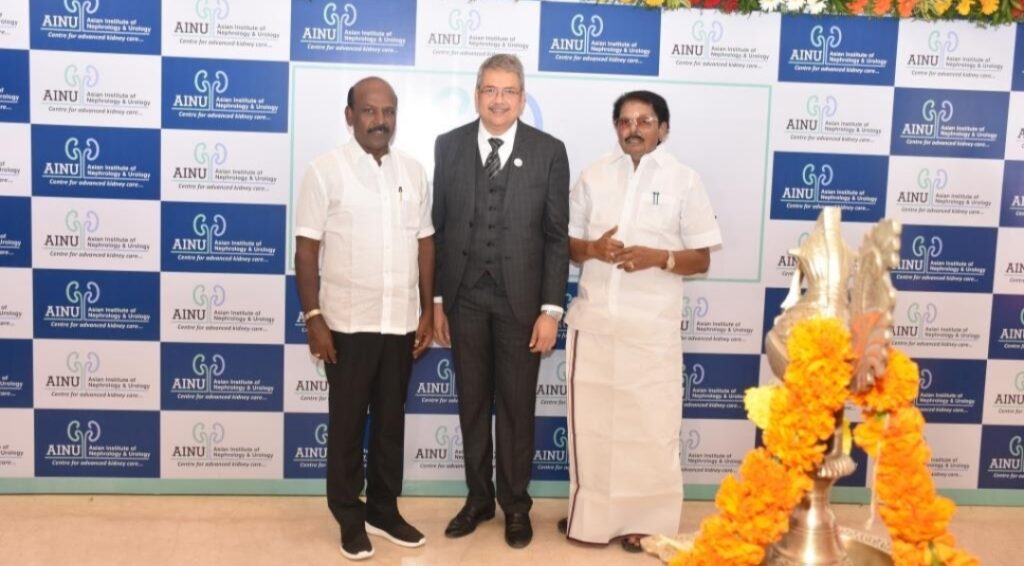 Asian Institute of Nephrology and Urology (AINU) Inaugurates its newest Hospital at Nungambakkam, Chennai