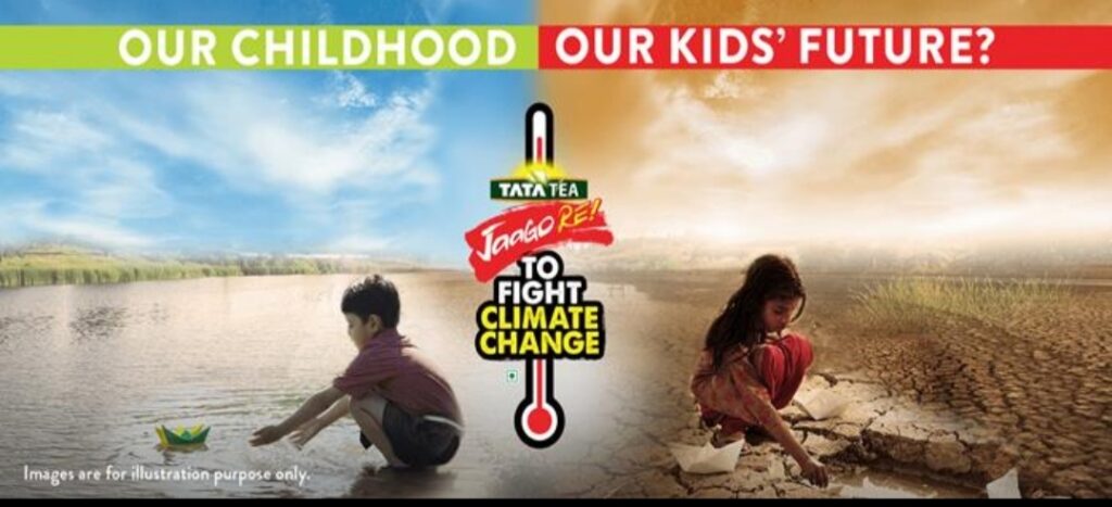 On World Environment Day 5th June, Tata Tea #JaagoRe launches a call to action to fight climate change