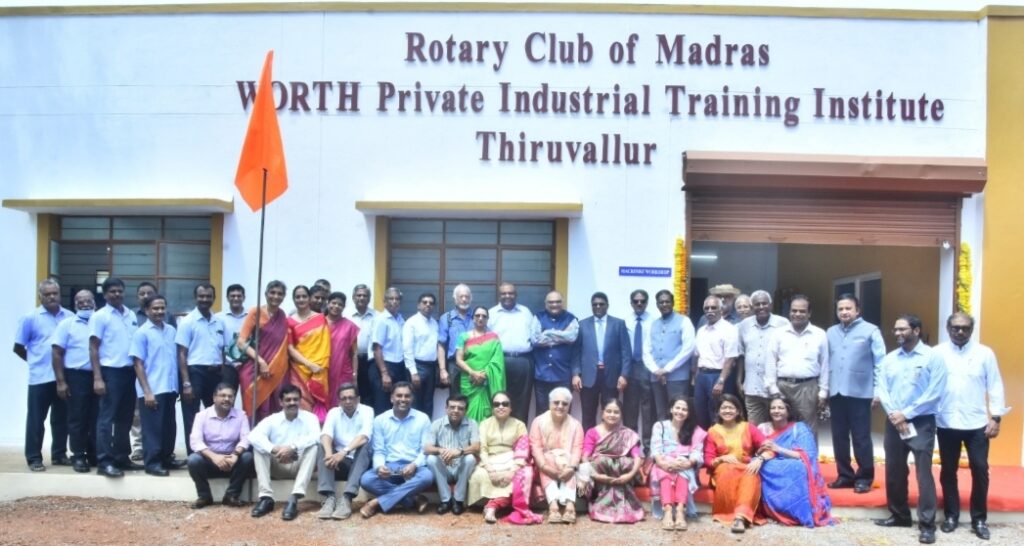 Rotary Club of Madras dedicates Technical Training Centre to the differently-abled