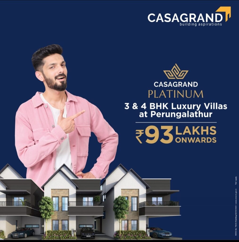 CASAGRAND ropes in Anirudh Ravichandran to endorse its signature villa project CASAGRAND Platinum