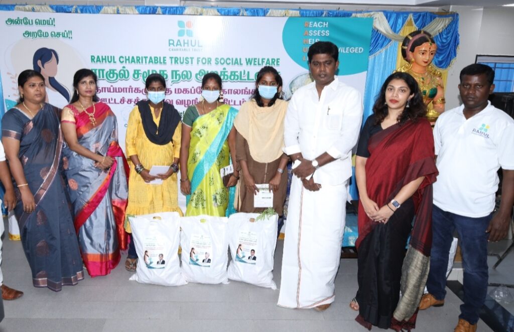 RAHUL CHARITABLE TRUST FOR SOCIAL WELFARE ORGANIZED A NUTRITIONPROGRAM FOR PREGNANT WOMEN