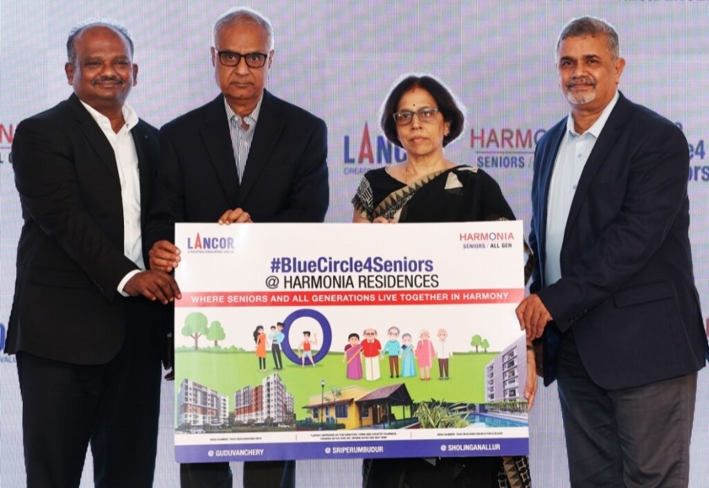 Lancor Launches “Harmonia”, India’s First ‘Blue Circle’ Townships for Senior Residences with Cross Generational Communities