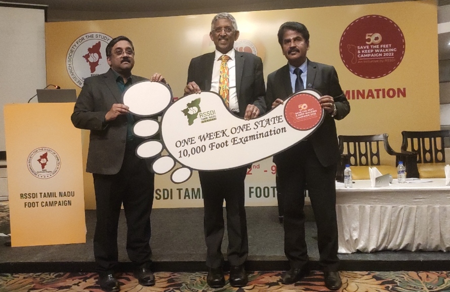 One Week One State 10,000 Foot Examinations Save the feet and Keep Walking Campaign