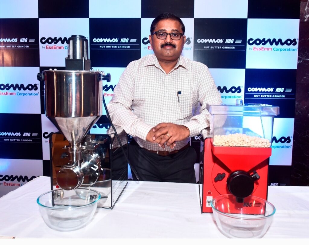 EssEmm Corporation launches its new product, ‘COSMOS NUT BUTTER GRINDER’ a first of its kind in India