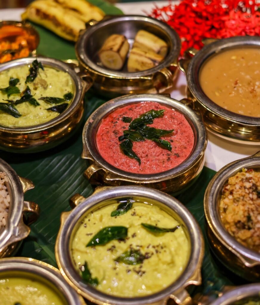 Crowne Plaza Chennai Adyar Park is offering   the Traditional Onam Sadhya at Dakshin