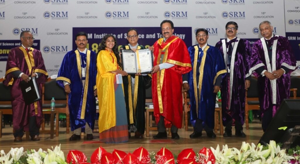 SRM Institute of Science and Technology 18th Convocation