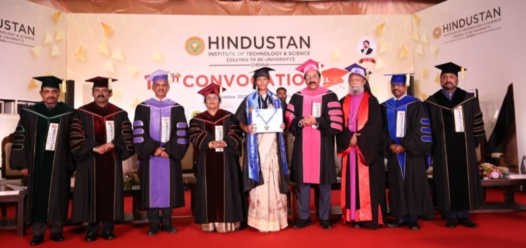 13th Convocation held at Hindustan Institute of Technology & Science