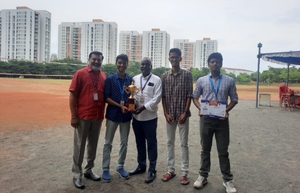 The State level Inter college Table Tennis (M) Tournament held at SaiRam Engineering College,Tambaram from 29th to 30th September 2022.