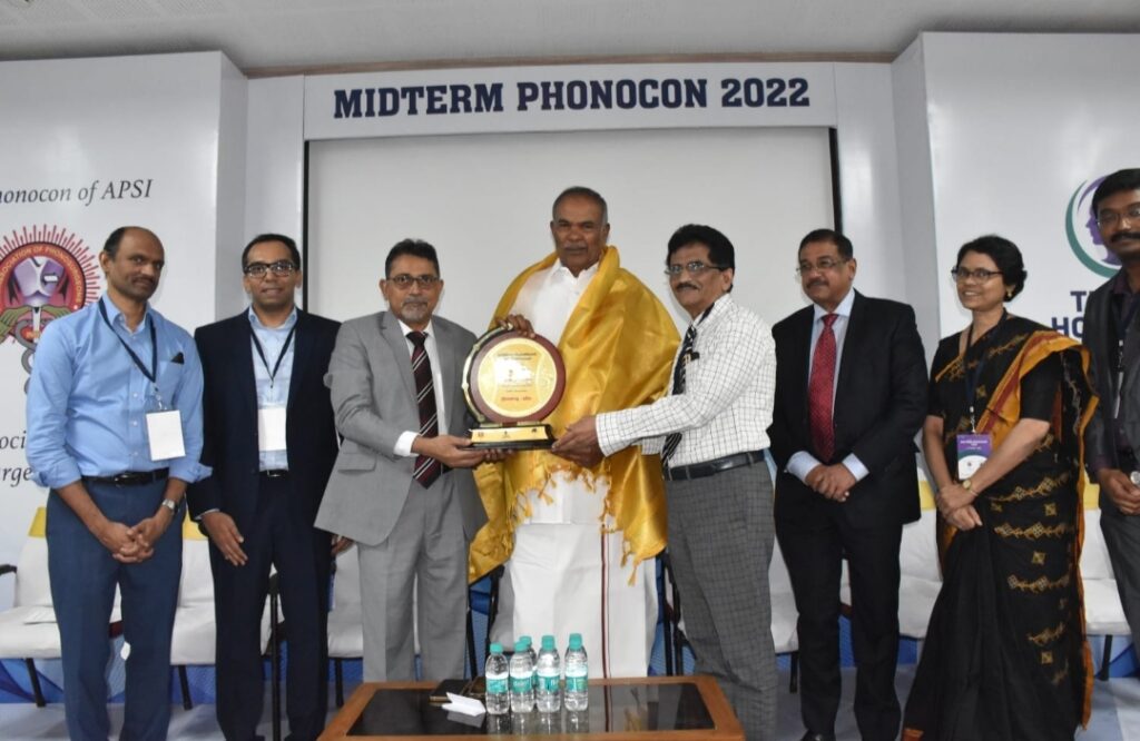 Mid Term PhonoCon 2022 of APSI held in Chennai