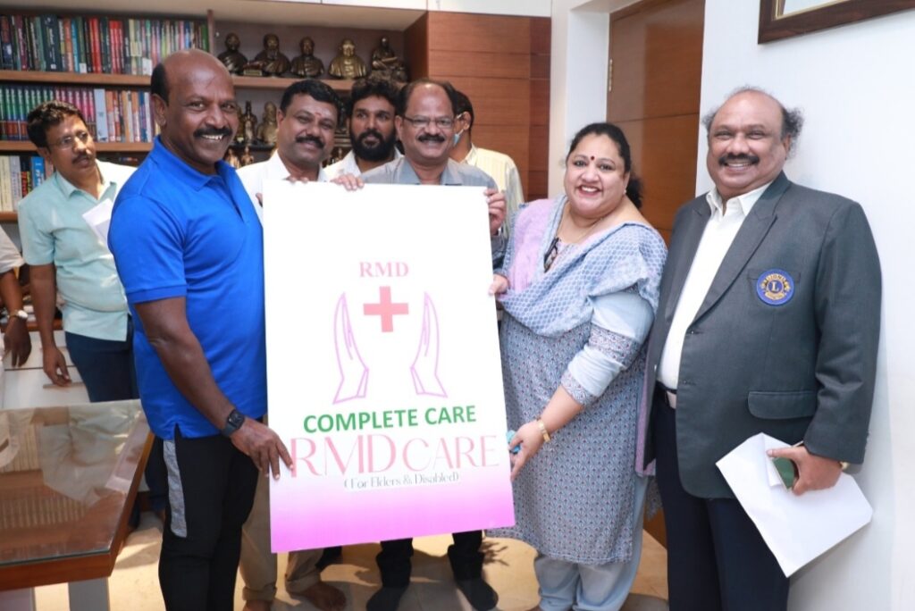 RMD Care logo was formally inaugurated by Thiru Ma. Subramaniam,   Honorable Minister for Health and Family Welfare,  Tamilnadu Government