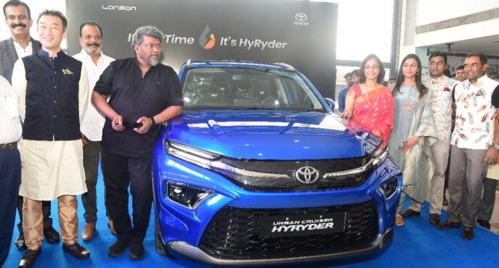 Lanson Brings Toyota’s Urban Cruiser Hyryder, the First and Only Self-charging Strong-Hybrid Electric B-SUV in India, to Chennai 