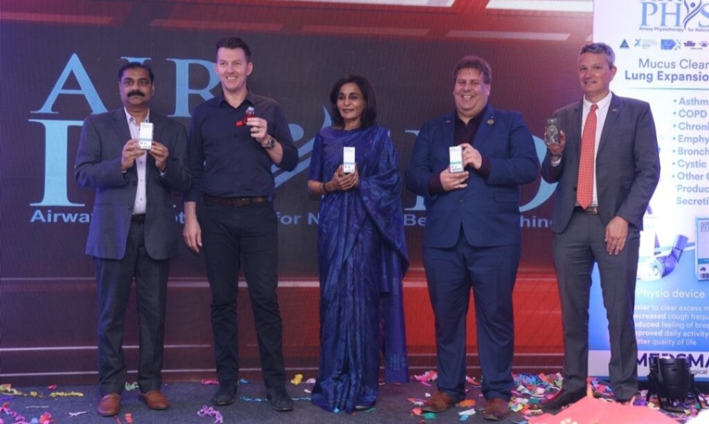 Brett Lee Launches Life Changing Devices in Chennai