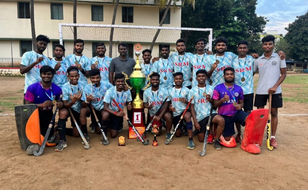 State Level Open Hockey Men TournamentOrganized by Black Stick Hockey club Salem.