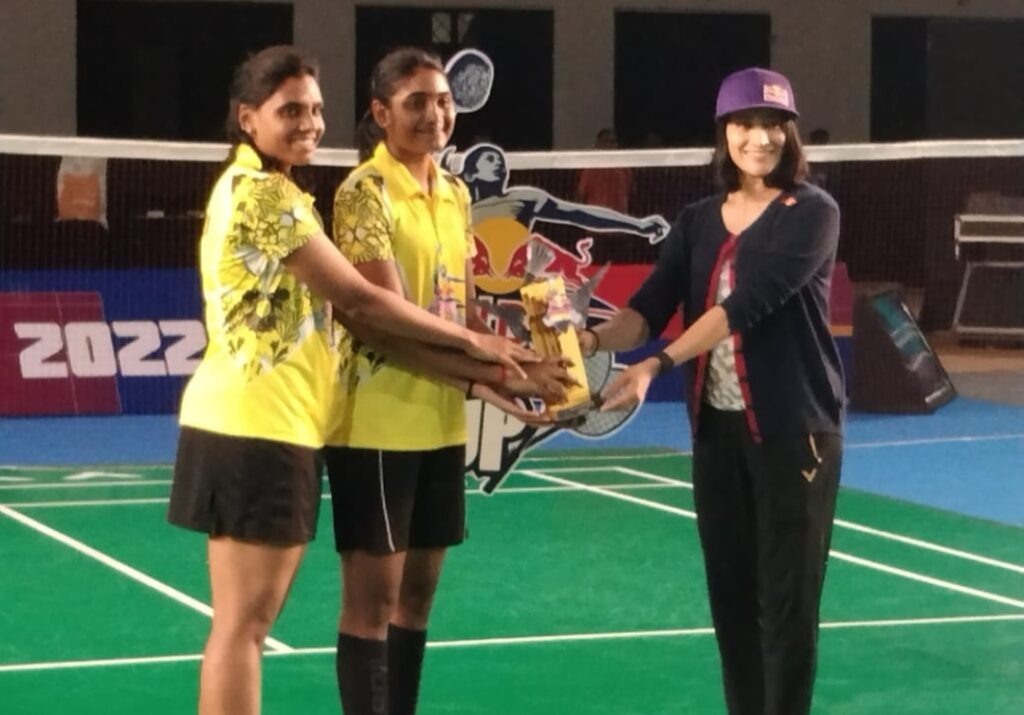 The SRM IST Players  Won the All India Red Bull National Badminton Women Doubles tournament held at J.N.Stadium, Chennai on 28th October 2022.