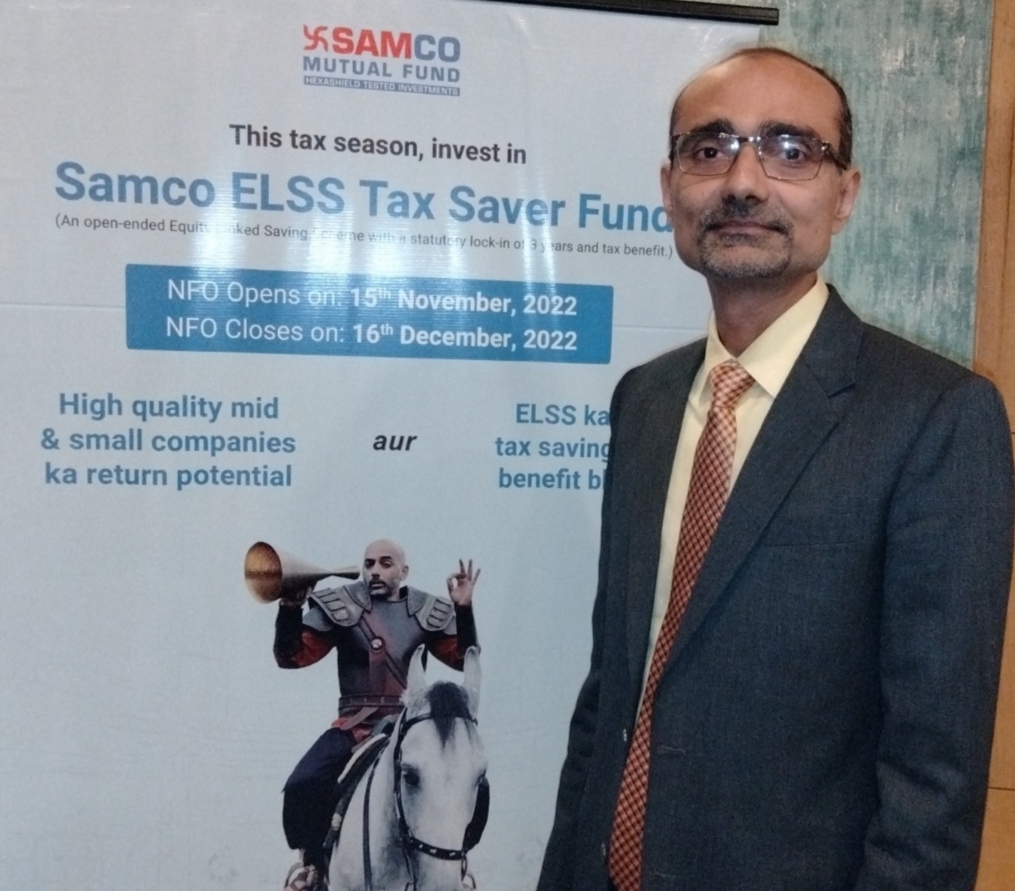 Samco Mutual Fund introduces a differentiated ELSS Tax Saver Fund that shall predominantly invest in Mid and small cap companies.