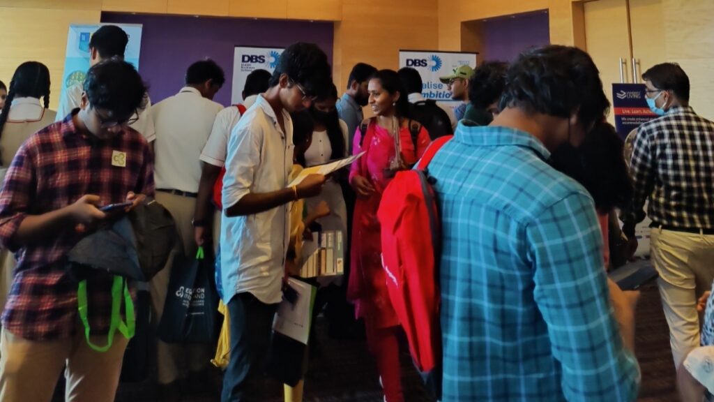 Chennai students turn out in large numbers to attend the Government of Ireland Education fair