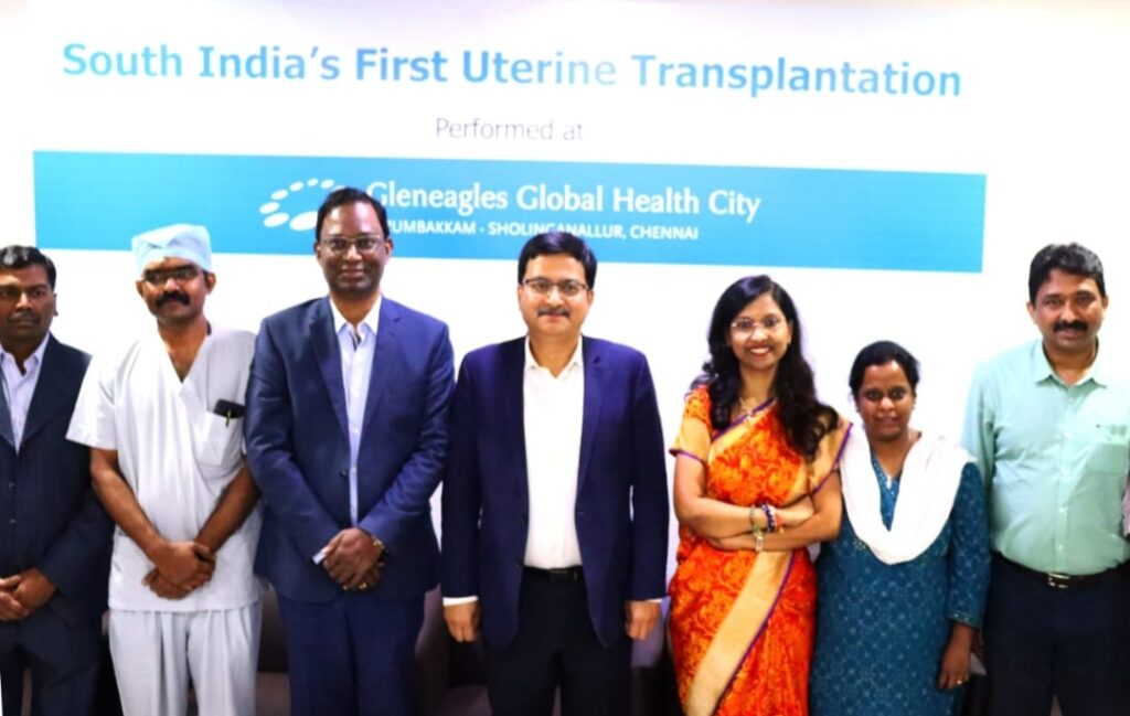 GLENEAGLES GLOBAL HEALTH CITY PERFORMS 2 UTERUS TRANSPLANTS