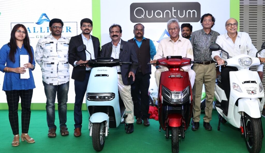 Calliper Brings Top Selling Quantum Electric Two Wheelers to Tamil Nadu