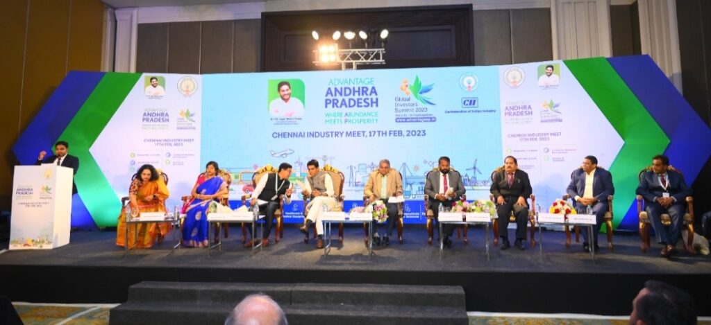 Andhra Pradesh and Tamil Nadu have a shared legacy, can work closely for sustainable economic growth: Shri Rajendranath, Minister for Finance, Andhra Pradesh.