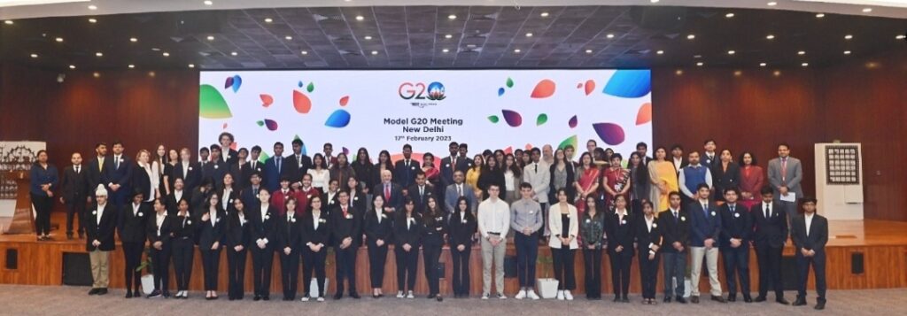 Model G20 Discussion – Youth for LiFE organised at Sushma Swaraj Bhawan in New Delhi, deliberations focused on making LiFE  a mass movement for Climate Action