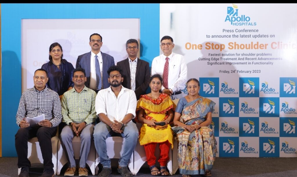 Apollo Hospitals flags frozen shoulder cases, launches One Stop Shoulder Clinic70% of people experience shoulder pain at least once in their lifetime