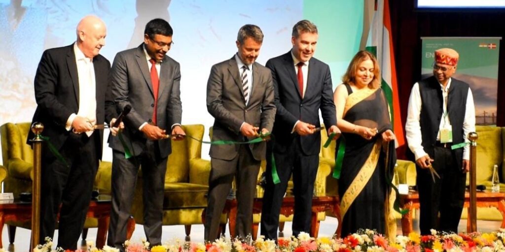 THEIR ROYAL HIGHNESSES THE CROWN PRINCE AND CROWN PRINCESS PRESIDE OVER A HIGH LEVEL DELEGATION UNDER THE GREEN STRATEGIC PARTNERSHIP WITH INDIA