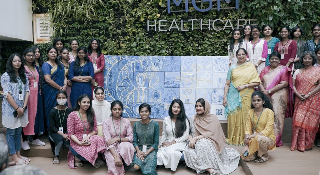 MGM Healthcare Commemorates International Women’s Day by embracing women’s health through art