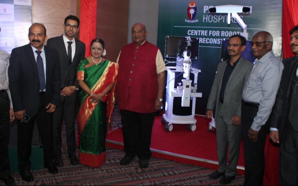 Prashanth Hospitals Brings to City a First-of-its-Kind, 4th Generation Robot for Joint Reconstruction