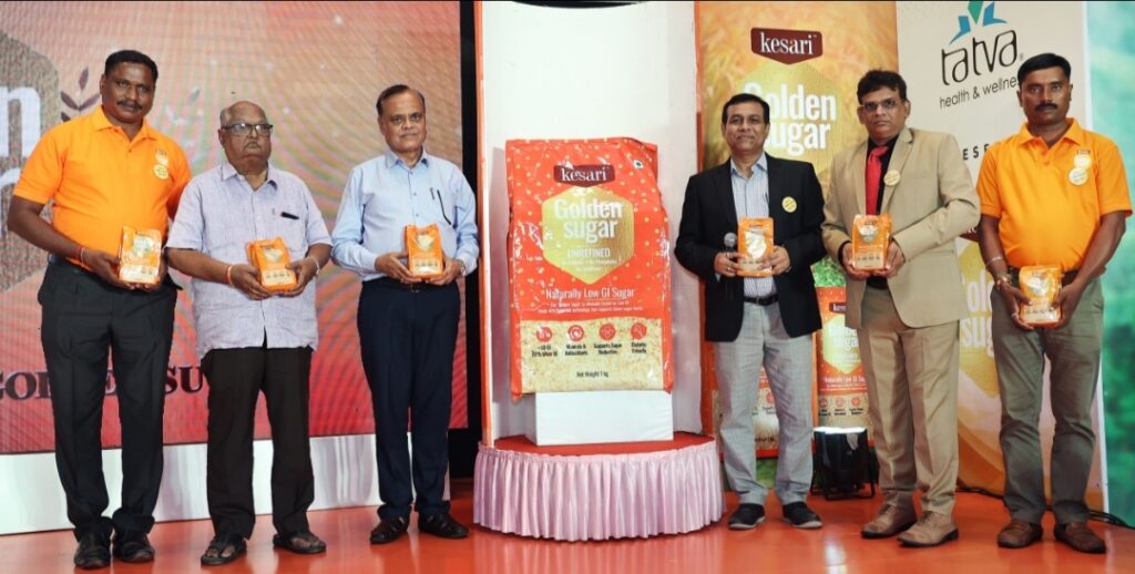 Tatva Health & Wellness Launches Indias 1st Naturally Low GI Sugar ‘Kesari Golden Sugar’ in Chennai