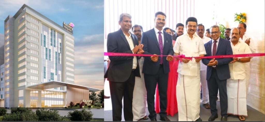 Honorable Chief Minister of Tamilnadu M.K. Stalin Inaugurates Kauvery Hospital Kovilambakkam