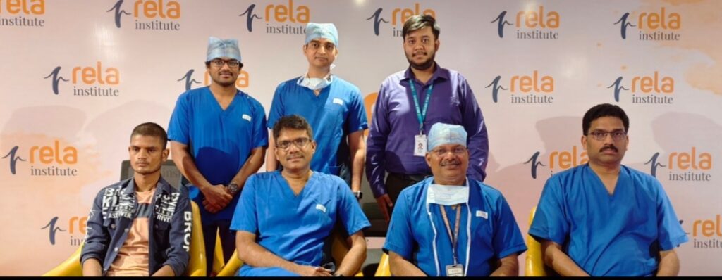 Rela Hospital Doctors save life of man with 2 inch nail shot in head with industrial gun