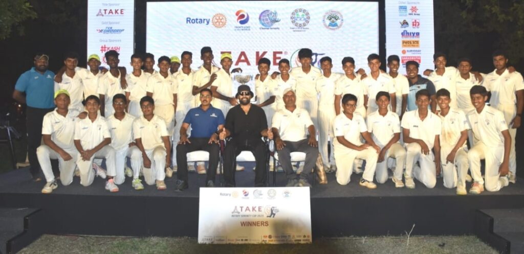 Take Rotary Serenity Cup 2023 concluded with a competitive seasonA platform that has been promoting young cricketing talent  U 19 school cricket