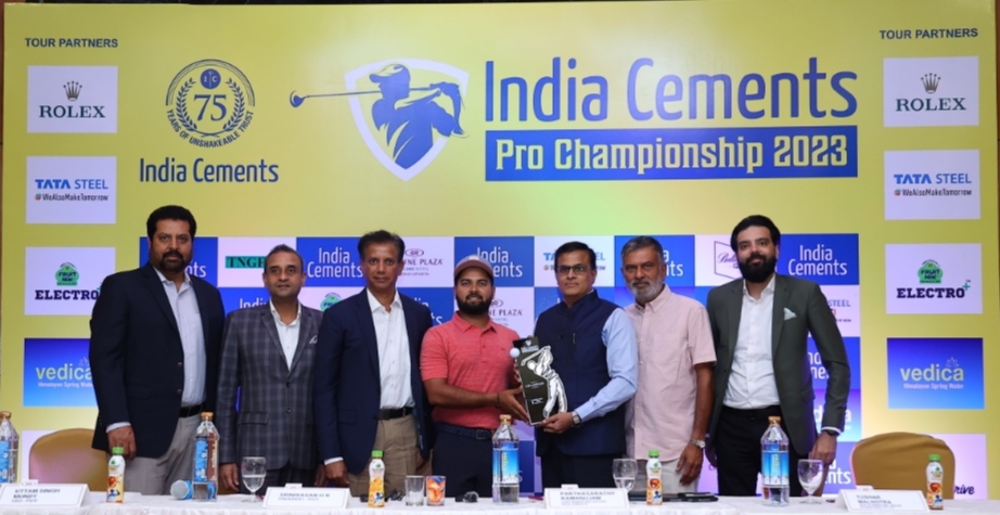 Inaugural “India Cements Pro Championship” tees-off in Chennai from August 16, heralds second half of 2023 TATA Steel PGTI season