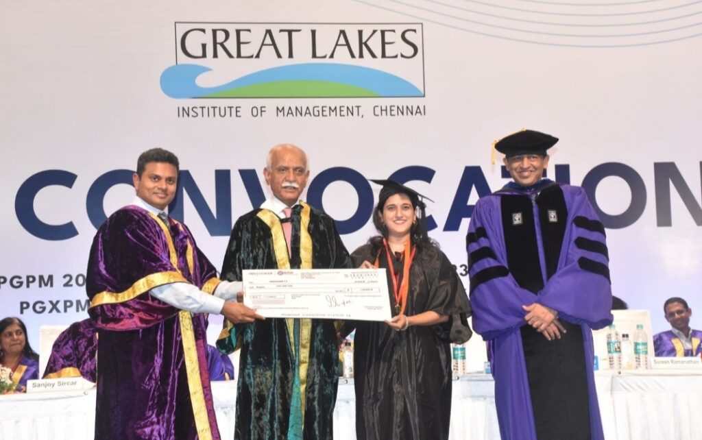 Great Lakes Chennai 19th Convocation presided by Dr. B V R Mohan Reddy, Founder Chairman and Member of Board at Cyient