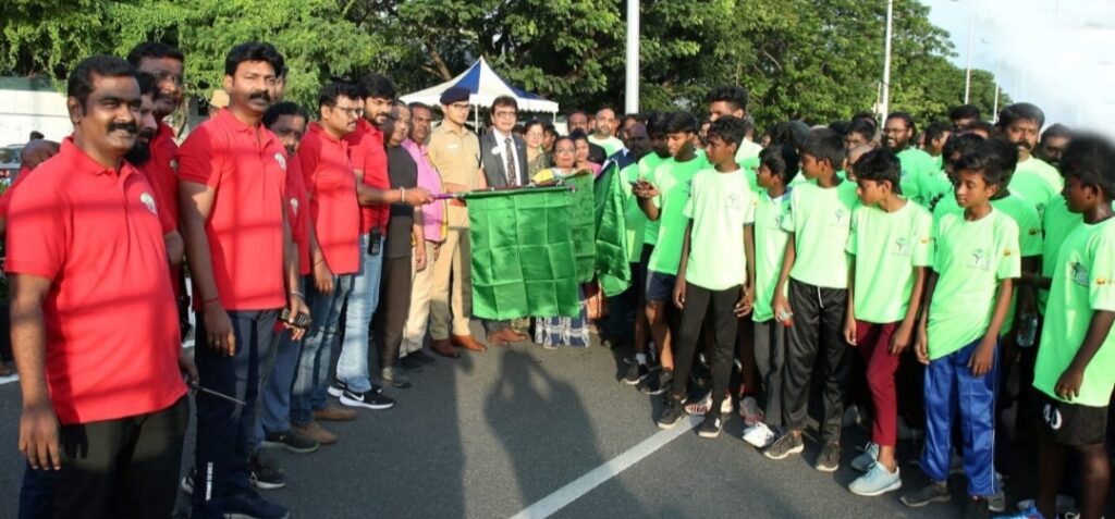 EYE DONATION AWARENESS RALLY2000 km rally covered by Differently- abled participants as well25.08.2023 to 08.09.2023