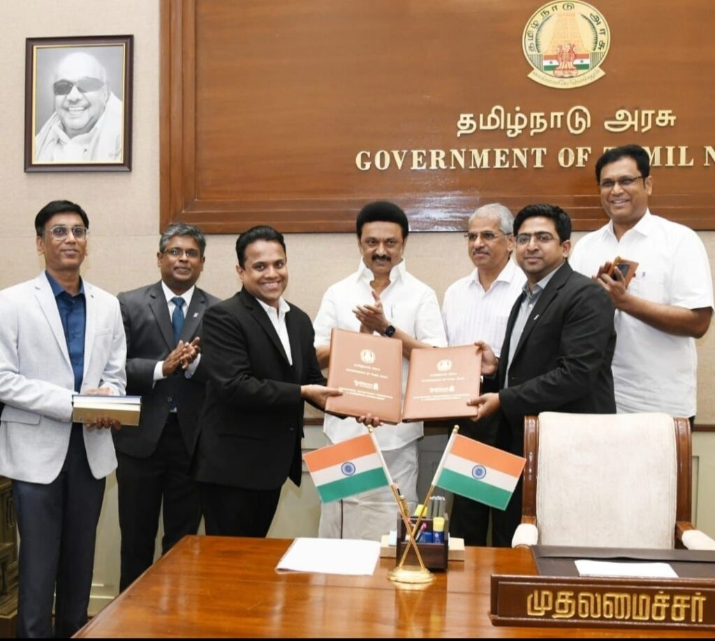 Maxivision Super Speciality Eye Hospitals signed a Memorandum of Understanding with the Government of Tamil Nadu to set up eye hospitals