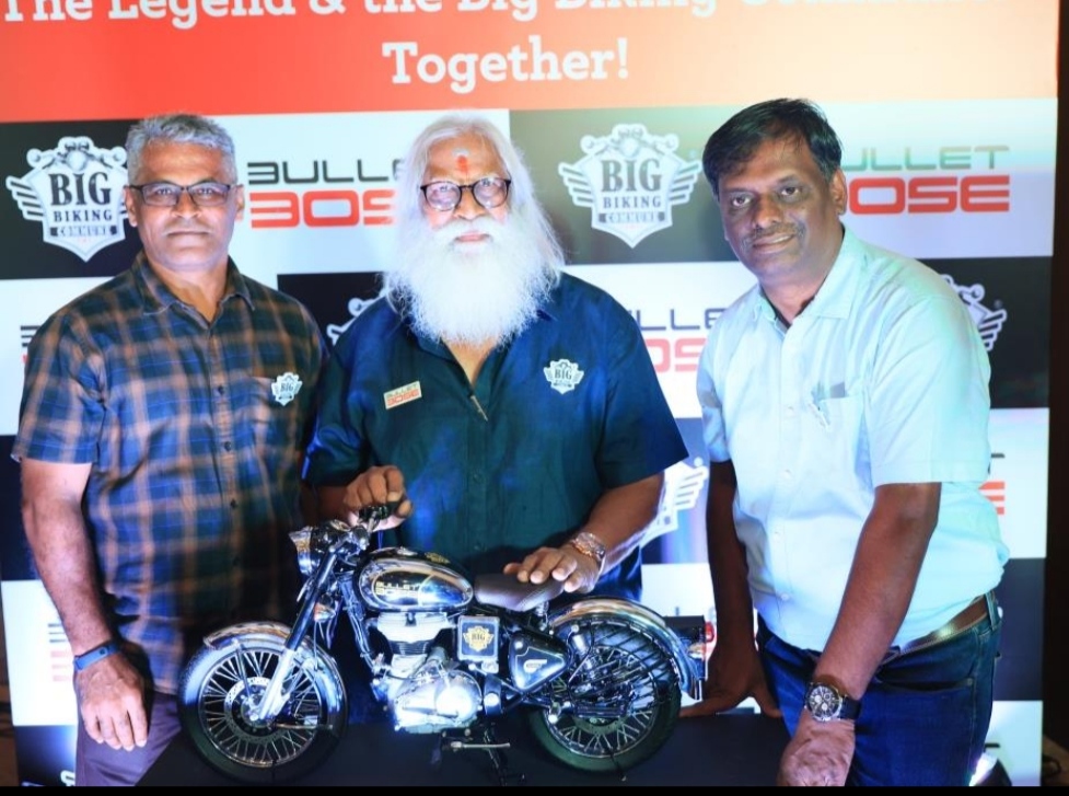 The Unstoppable Journey: Subash Chandra Bose, Famed as “Bullet Bose”, Lauded with Lifetime Achievement Award by Big Biking Commune