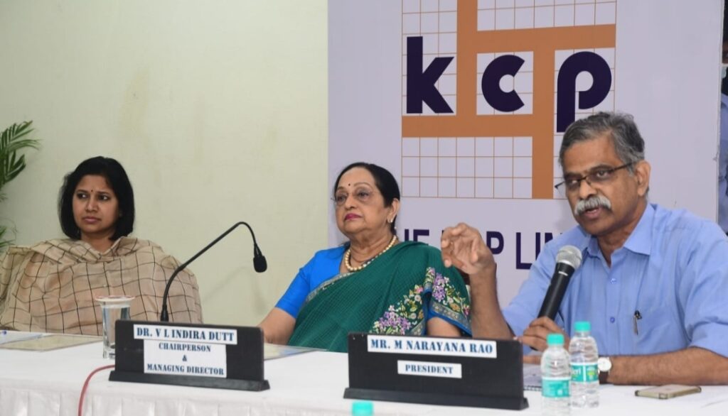 KCP handing over Dia 3.1m IADT – CM Structure to HSFC – ISRO