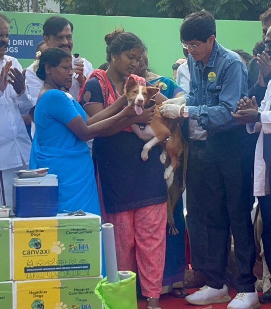 Thryve Digital Health Sets New World Record for Community Dog Vaccination by Hosting Canvax2023