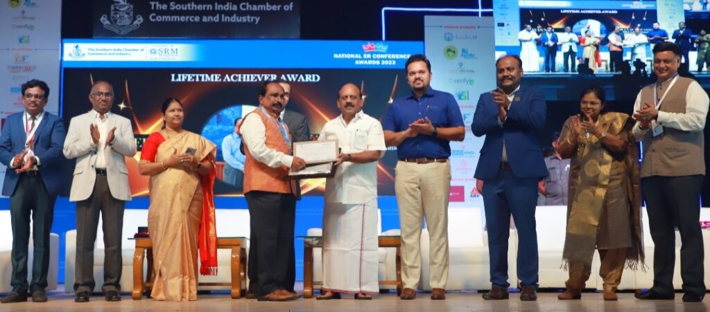 TN Minister emphasizes major role for human resources and industries Awards, recognition garner employees with worthy contributions