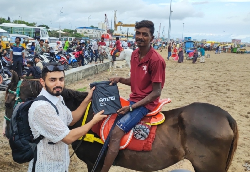 Citizen and Disney’s CSR Project with BHUMI NGO Brings Warmth and Joy to Marina Beach, Chennai